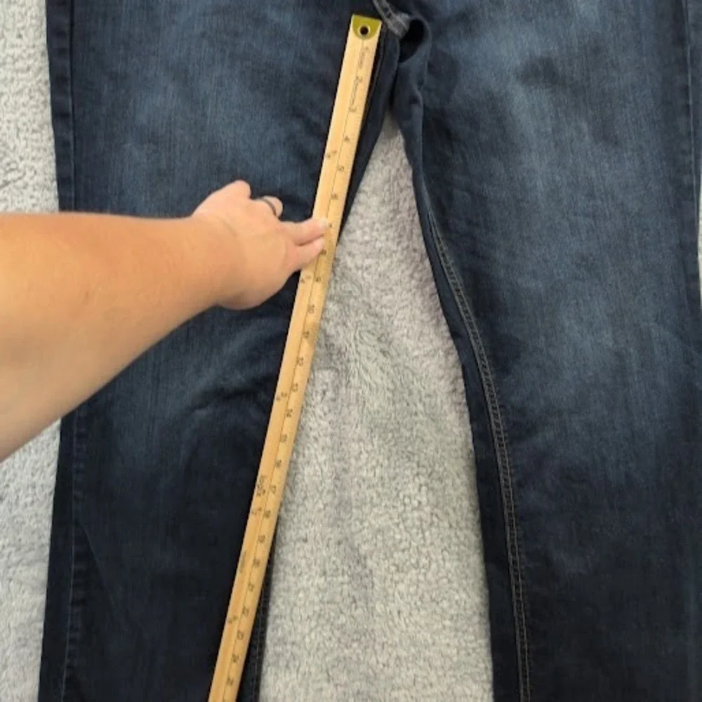 Mossimo Curvy Bootcut Jeans Women's 18R Blue Denim Mid Rise Stretch‎ Everyday